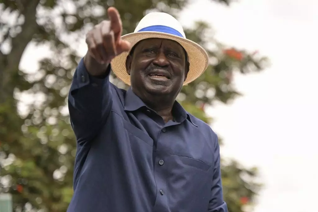 Politics tamfitronics Kenyan opposition leader Raila Odinga is one of four men vying for the AU Commission chair position. (Simon Maina/AFP)