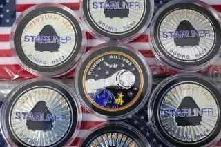 NASA Space Technology Boeing is flying commemorative medallions on board the CST-100 Starliner 