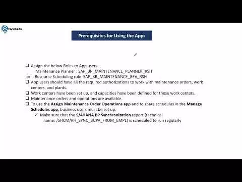 sap plant maintenance project system | Resource Scheduling in SAP PM S4HANA I SAP Plant Maintenance S4HANA 2020 online training