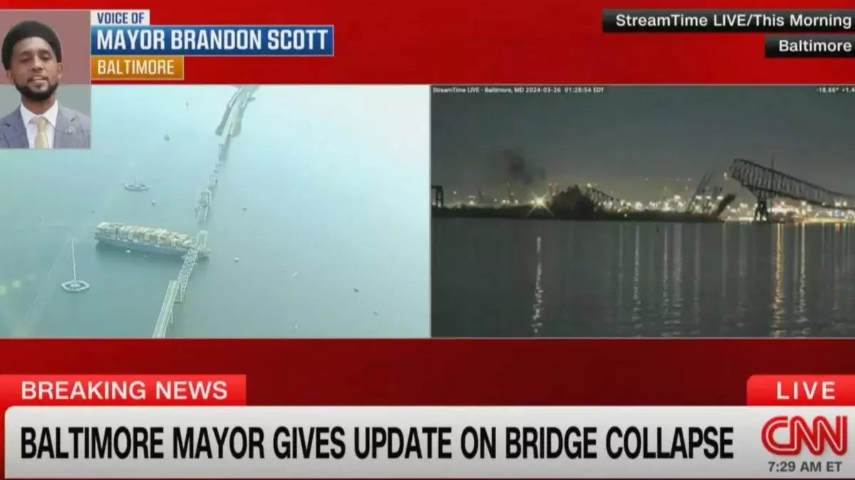 Top Stories Tamfitronics CNN Baltimore Mayor Brandon Scott