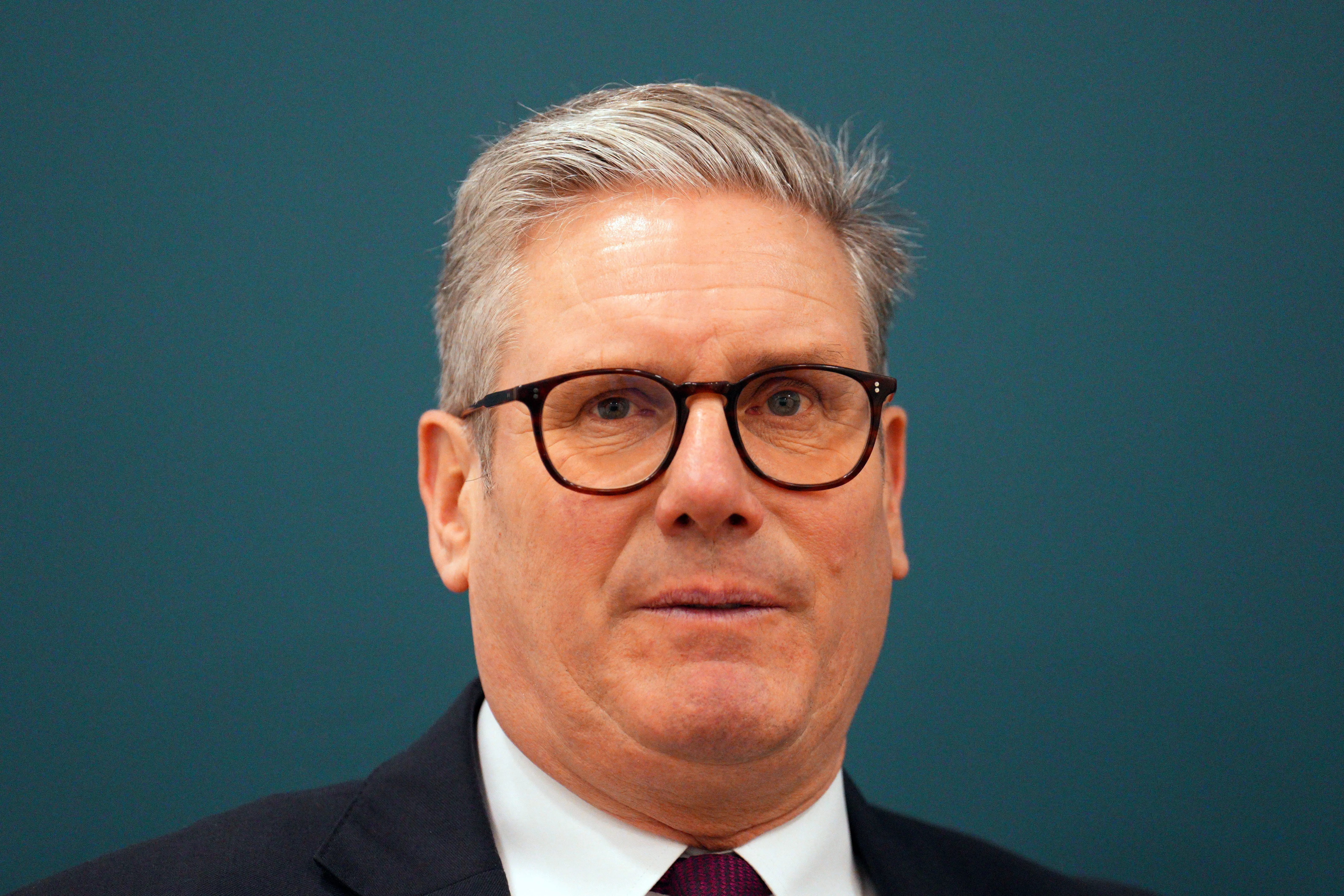 Politics tamfitronics Prime Minister Keir Starmer during a bilateral meeting at Cop29.