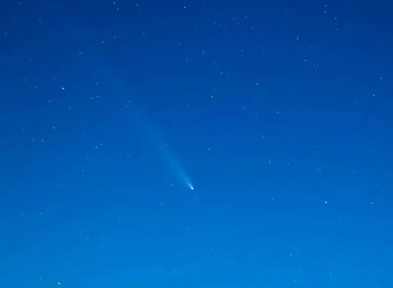 NASA Space Technology Gerry O Donnell took this photo of the comet that Jenny McEntegart writes about in her feature on the Northern Lights. NASA Space Technology Gerry O Donnell took this photo of the comet that Jenny McEntegart writes about in her feature on the Northern Lights.