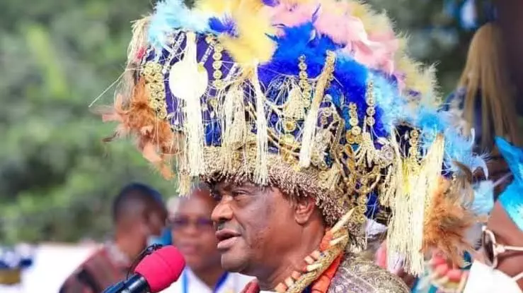 Esu Karu confers traditional titles on Wike, Abass, others