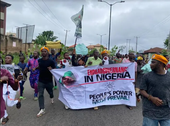 Live Updates: Nigerians Continue Massive Nationwide Protests Against Hunger (Day 2)