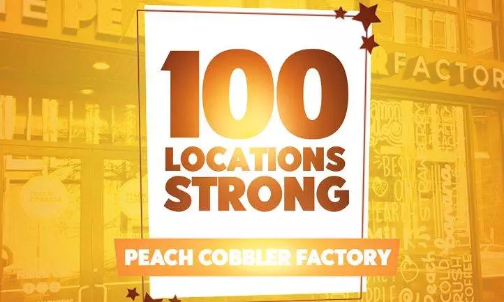 The Peach Cobbler Factory Announces Location #100 as It Continues Its Rapid Expansion