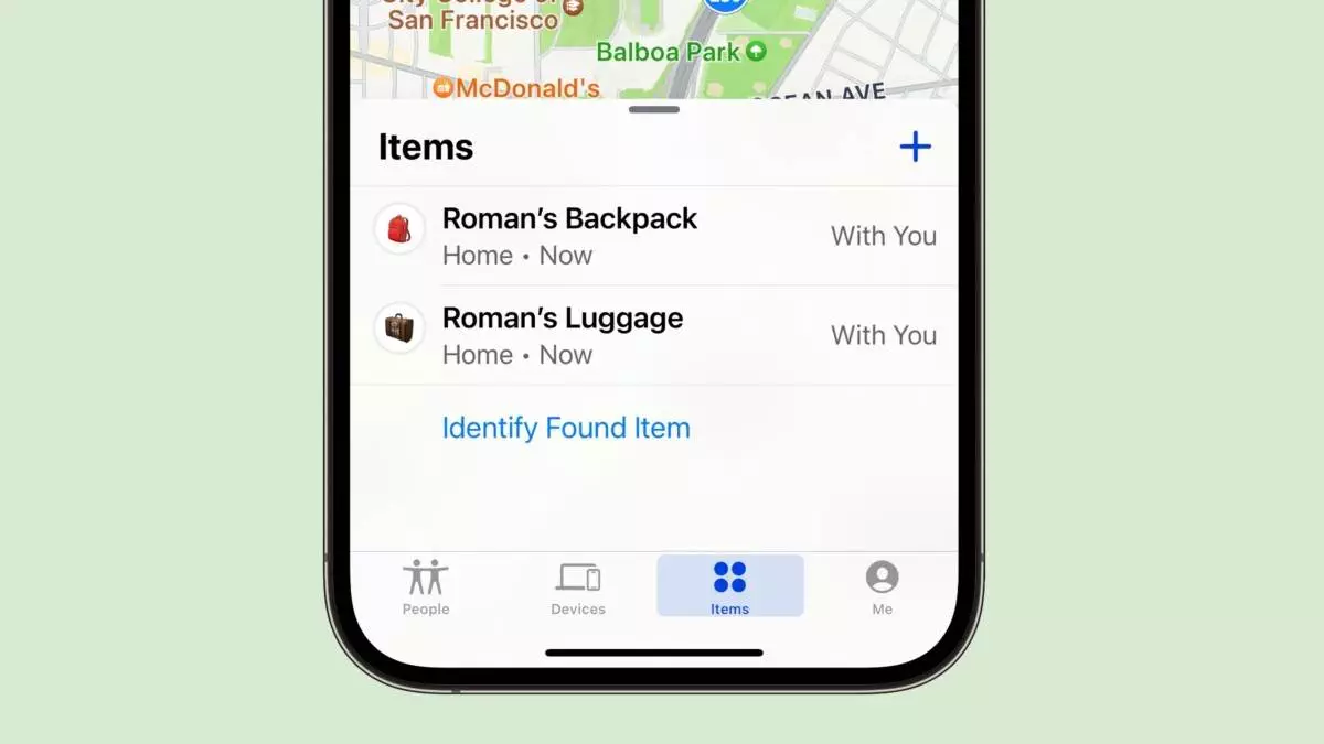 How to remove an item from Find My