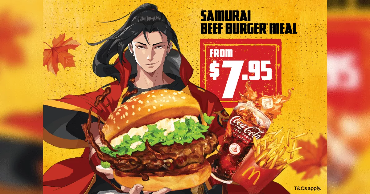 Say ‘itadakimasu’ for a free Samurai Burger at McDonald’s on Sept 30, Lifestyle News