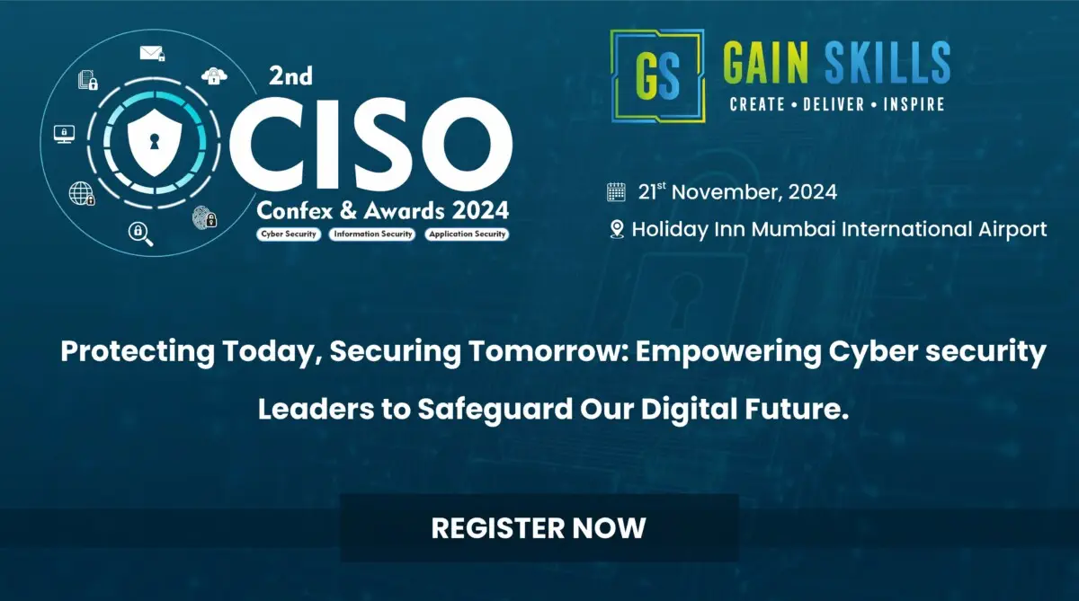 Gainskills 2nd CISO Confex and Awards 2024 – Mumbai Chapter