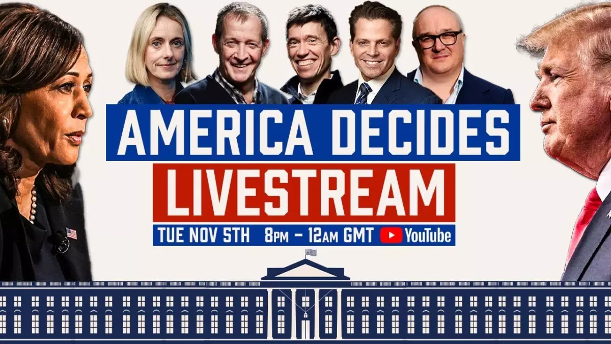 The Rest Is Politics Hosts U.S. Election Night Live Broadcast