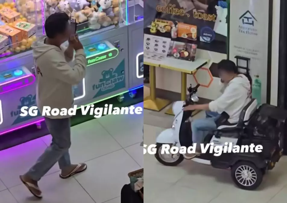 Misuse or not? Video of ‘food delivery rider’ on PMA walking around in mall sparks debate, Singapore News