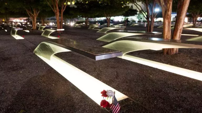 U.S. commemorates 9/11 attacks with victims in focus and politics in view